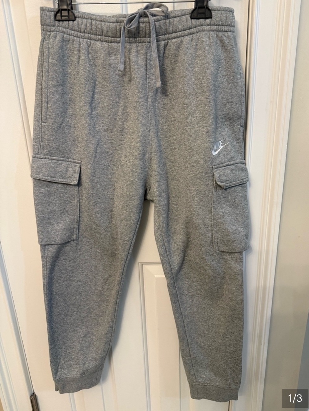 Nike Grey Cargo Sweatpants